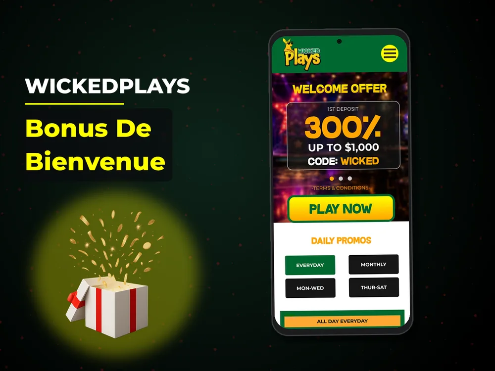 Wickedplays - Bonus De Bienvenue