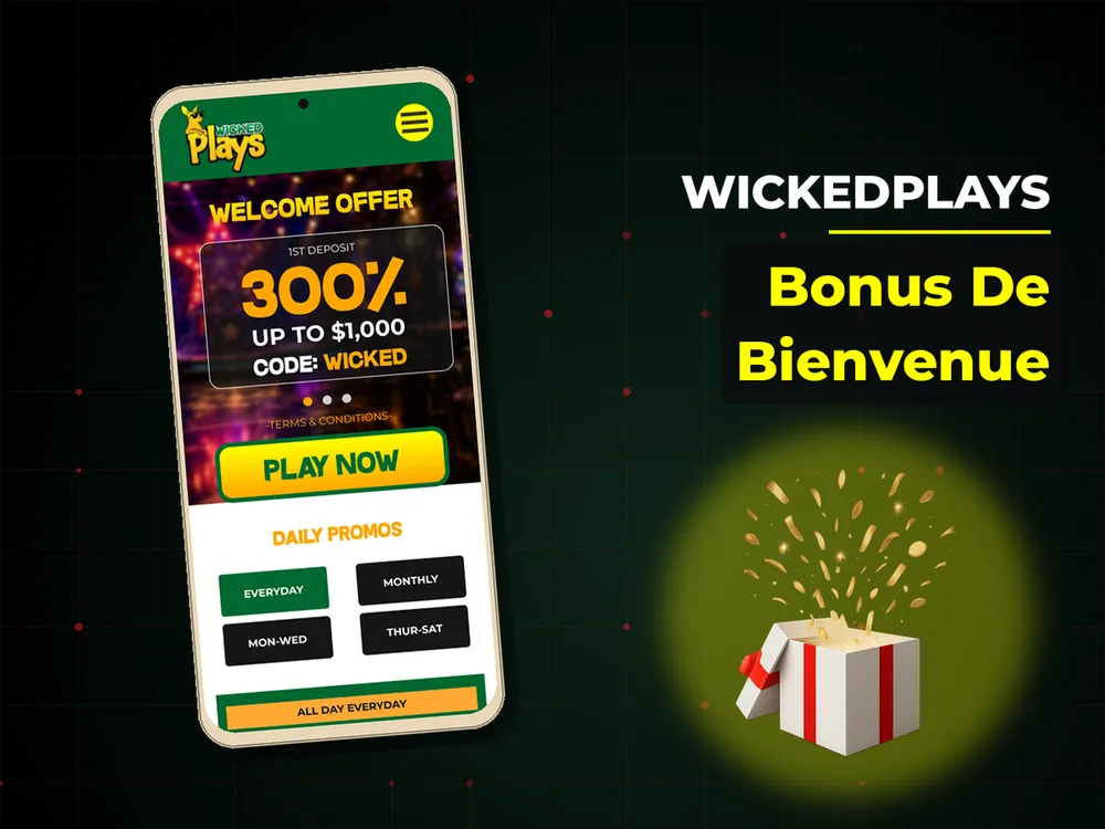 Wickedplays - Bonus De Bienvenue