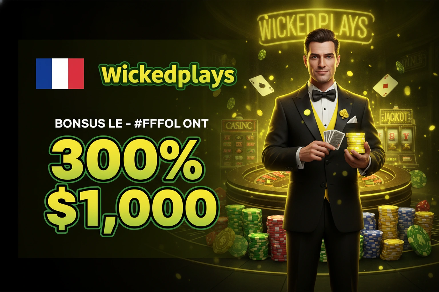 Bonus Sans Dépôt Wickedplays France Tours Gratuits et Codes 2026