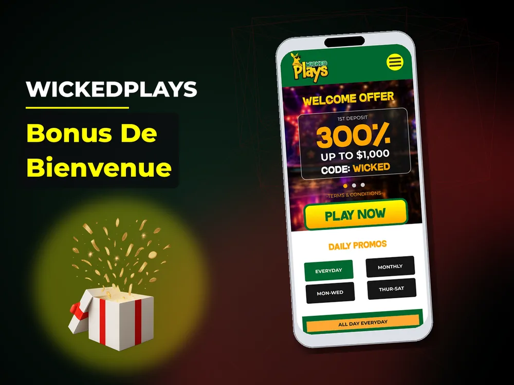 Wickedplays - Bonus De Bienvenue