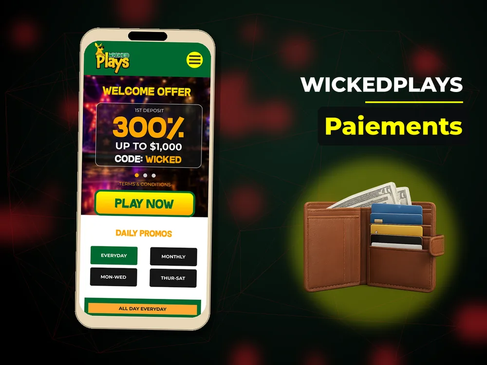 Wickedplays - Paiements