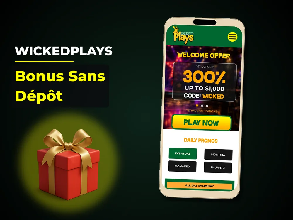 Wickedplays - Bonus Sans Dépôt